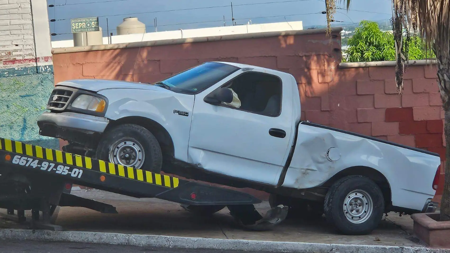 choque camioneta accidente